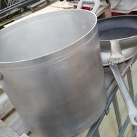 PENTOLONE CON DUE PADELLE PRO DIAMETRO 40CM