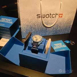 MISSION TO THE SUPER BLUE MOONPHASE - SWATCH OMEGA