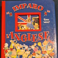 Libro dizionario  di inglese per bambini