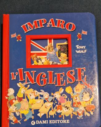 Libro dizionario  di inglese per bambini