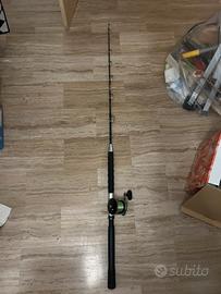 Canna da pesca e mulinello