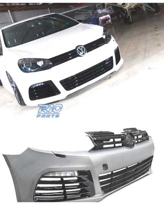 PARAURTI ANTERIORE VOLKSWAGEN VW GOLF 6 08-12 LOOK