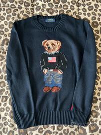 Maglione Ralph Lauren Blu scuro Orso