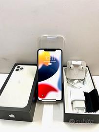 IPHONE 11 PRO 64 GB SILVER DUAL SIM COMPLETO