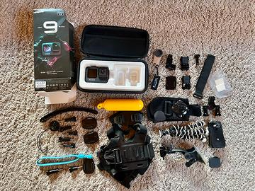 GoPro Hero 9 Black + Kit Accessori