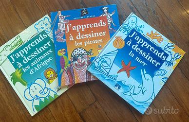 3 Libri per bambini per disegnare in francese