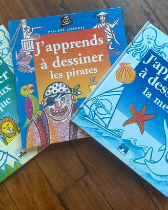 3 Libri per bambini per disegnare in francese