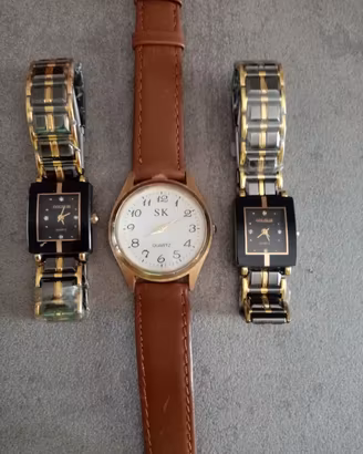 set 3 orologi vintage 