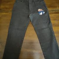 Pantaloni lunghi Jeans marrone Lilli tagli slim 48