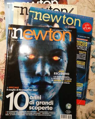 Riviste Newton raccolta 25 riviste