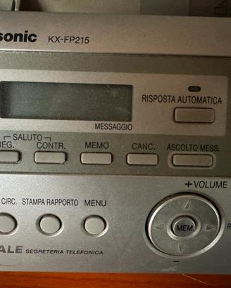 Panasonic KX-FP215 Fax – Telefono