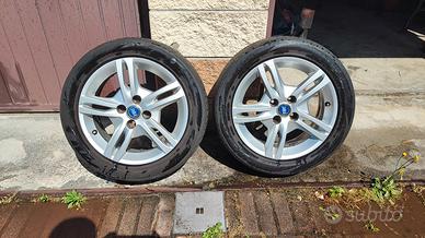 Cerchi + gomme Fiat 15" pollici 185/55 R1