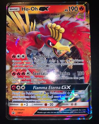 Ho-Oh GX (SM 57) SM Black Star Promos - Excellent