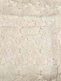 Corredo sposa: Copriletto e lenzuola seta con pizz