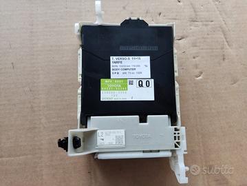 Body computer TOYOTA VERSO-S 1329cc benzina 2012