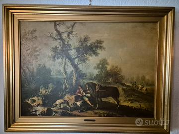 Paesaggio con cacciatore F. Zuccarelli Barj-Buzzon