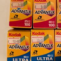 Lotto 10 rullini APS Kodak Advantix