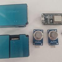 Componenti per stazione monitoraggio qualità aria