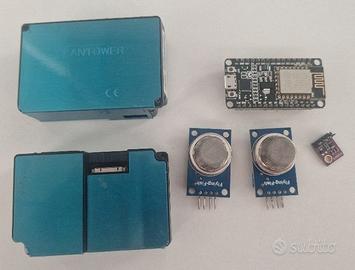 Componenti per stazione monitoraggio qualità aria