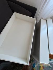 Cassetti bianchi armadio ikea pax 60x100