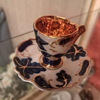 Servizio di 6 tazzine decorative