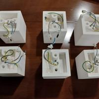 Faretti in gesso tinteggiabile 