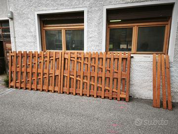 cancello in legno