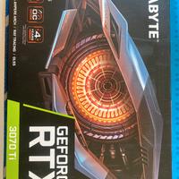 Nvidia Gigabyte RTX 3070 Ti con scatola