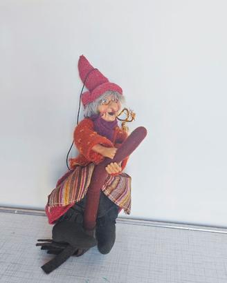 Befana Volante Originale Decorazione Magica