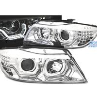 FARI BMW E90 E91 05-08 ANGEL EYES 3D CROMATI
