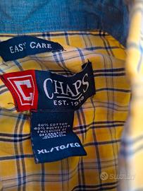 Ralph Lauren Chaps camicia m/l ,gialla a quadretti