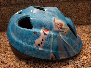 Casco bici bambina tema frozen