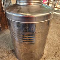 Fusto acciaio super inox 50 kg. 18/10 per alimenti