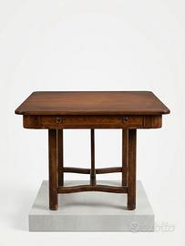 Tavolo Vintage Legno Supporti Estraibili '900