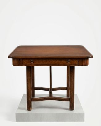 Tavolo Vintage Legno Supporti Estraibili '900