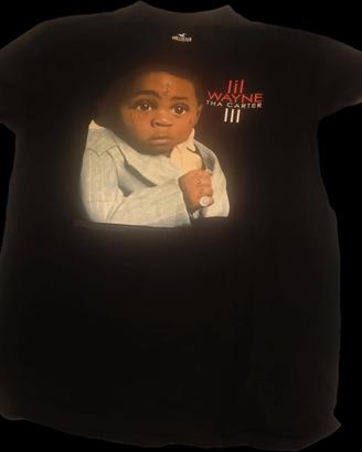 LIL WAYNE per HOLLISTER - t-shirt rap/hip hop