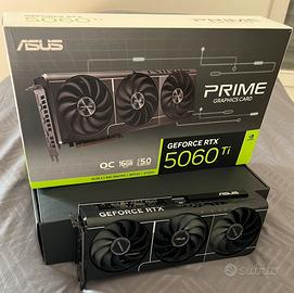 ASUS RTX 5060 Ti 16GB OC PRIME – Pari al nuovo