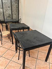 Tavolo e sedie Bar