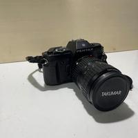 Pentax P30n con due ottiche, flash e borsa