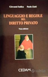 Libro Universitario di diritto privato