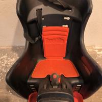 Seggiolino bici per portapacchi 