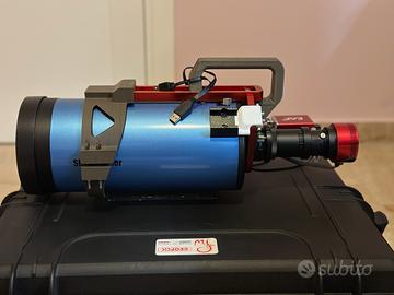 Telescopio Mak 127 + ZWO 585MC EAF meccanica CNC