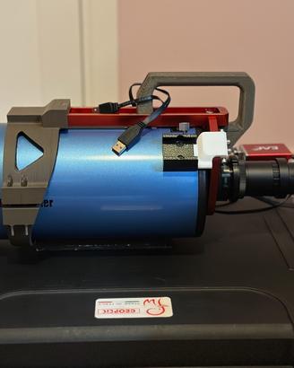Telescopio Mak 127 + ZWO 585MC EAF meccanica CNC