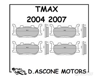 PASTIGLIE ORGANICHE TMAX 2004 2007 ANTERIORI