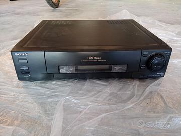 Videoregistratore Vintage Sony Hi-Fi Stereo VHS