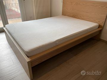 Letto Ikea 160x200 matrimoniale + materasso