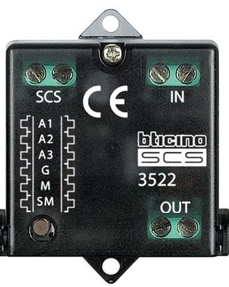 Interfaccia contaimpulsi 3522N BTicino