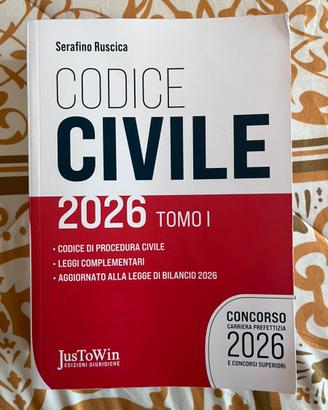 Codice Civile 2026 - Justowin Edizioni