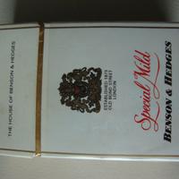 Pacchetto sigarette vuoto vintage B&H collezione