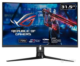 Monitor Curved Asus - 32" 4K (prezzo trattabile)